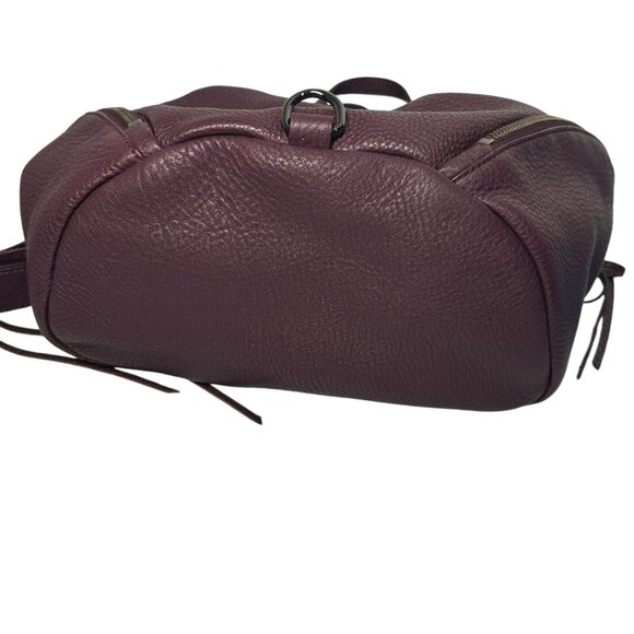 Rebecca Minkoff Julian Leather Backpack - Currant - HF19GPBB01 - Picture 10 of 16